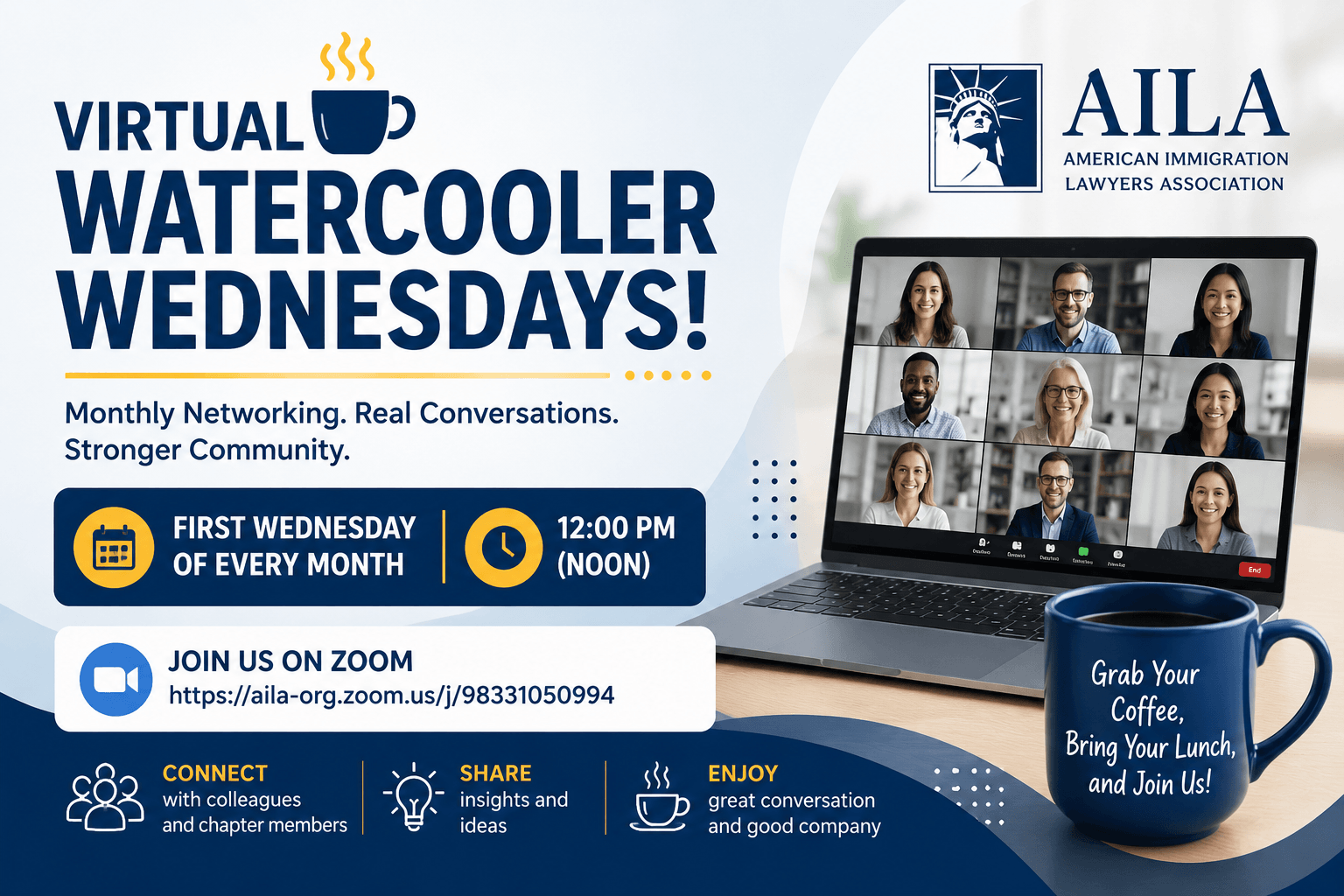 Virtual Watercooler Wednesdays!